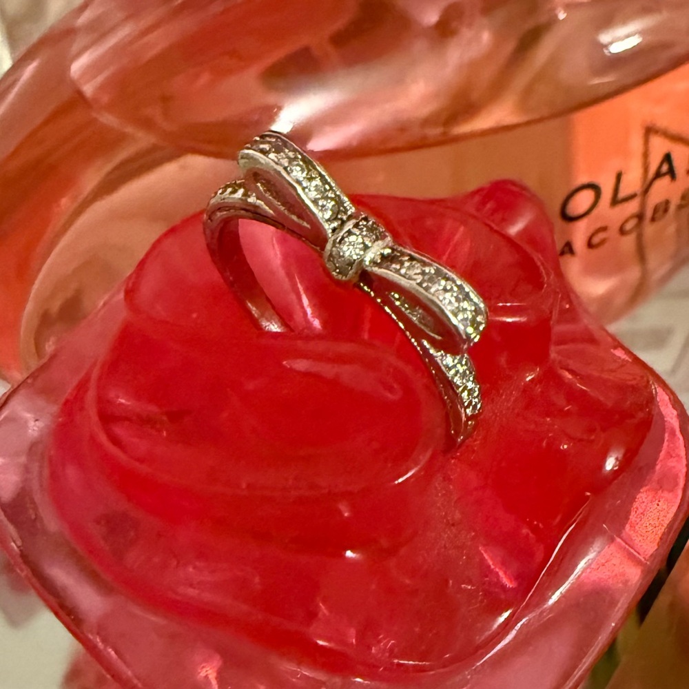 Silver Bow Ring